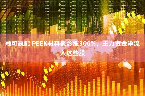 融可赢配 PEEK材料概念涨306%，主力资金净流入这些股