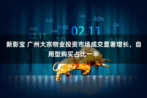 新影宝 广州大宗物业投资市场成交显著增长，自用型购买占比一半